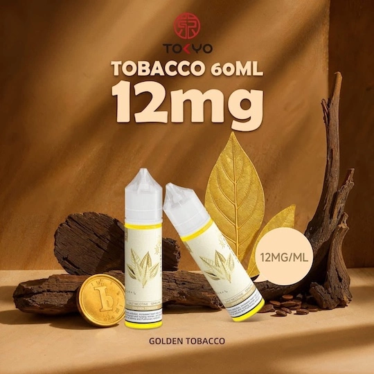golden tobacco liquid TOKYO GOLDEN TOBACCO MTL 60ML