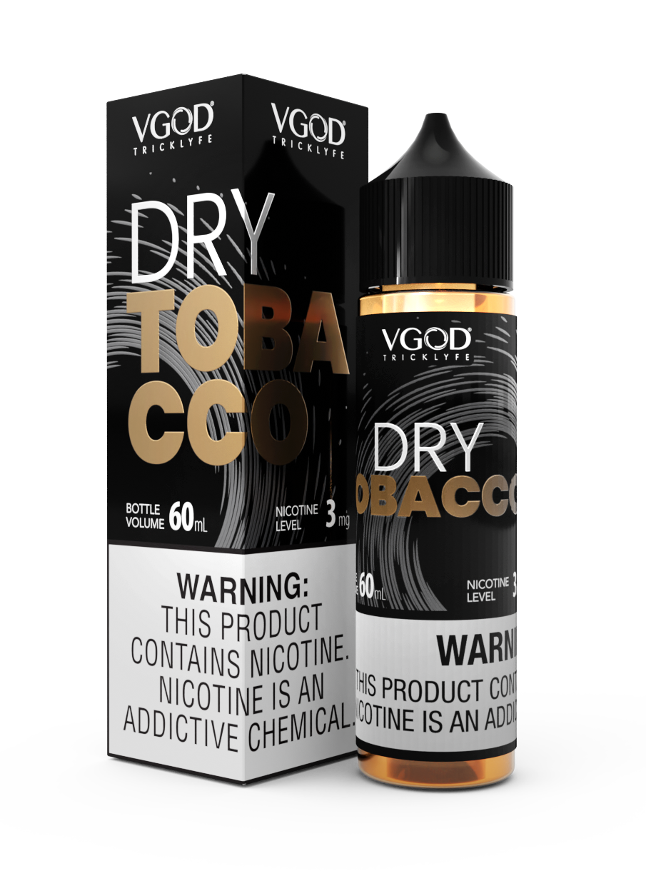 VGOD DRY TOBACCO E-LIQUID 60ML MTL
